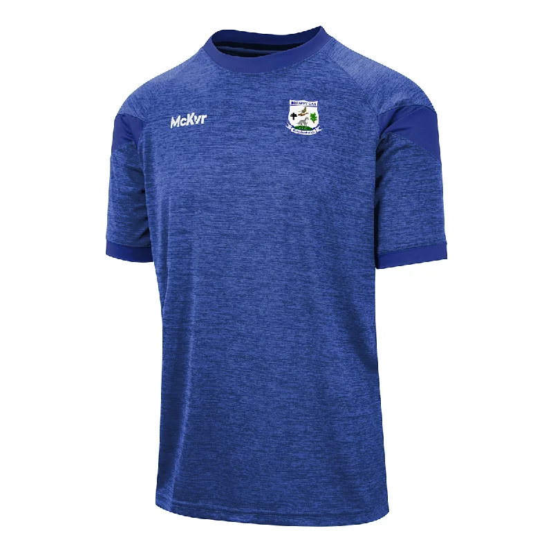 Mc Keever Breaffy GAA Core 22 T-Shirt - Adult - Royal-- Welt Pockets Slit Pockets Flap Pockets