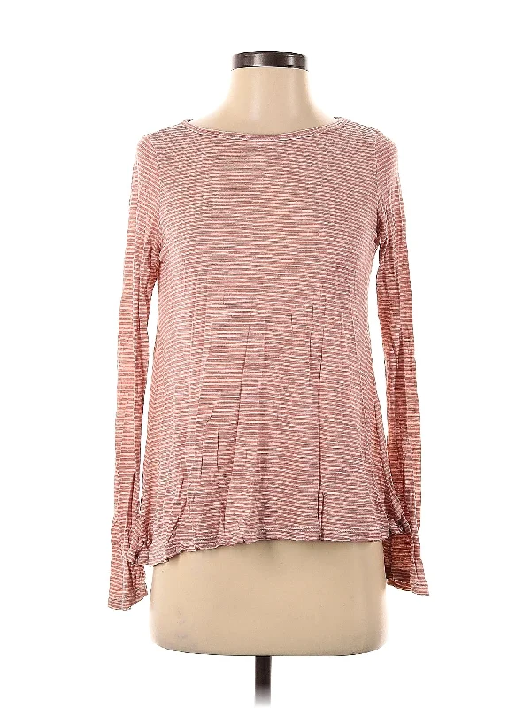 Long Sleeve T Shirt-- Fleece Fabric Down Fabric Feather Fabric