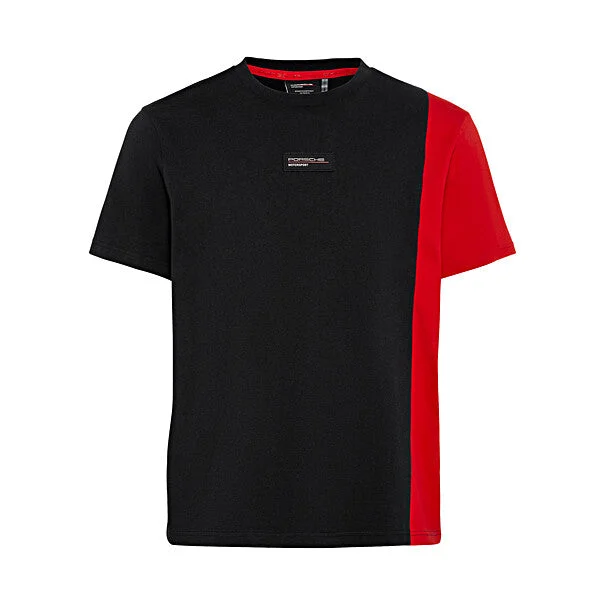 Porsche Unisex T-Shirt - Motorsport Fanwear-- Graphic T-Shirt Round Neck Polyester