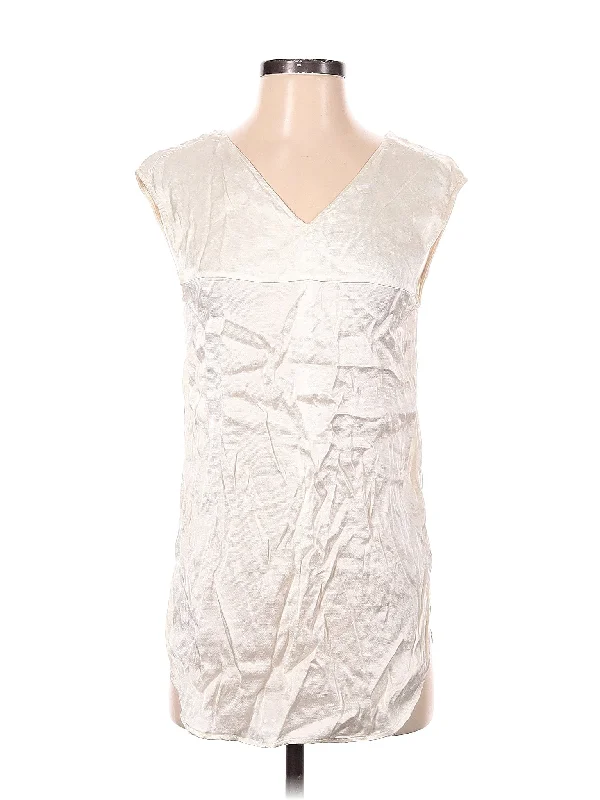 Sleeveless T Shirt-- Spandex Blend Rayon Blend Denim Blend