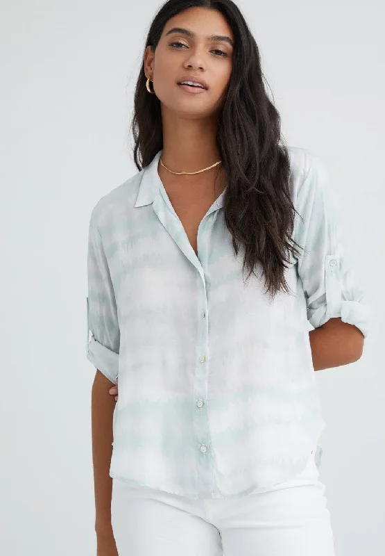 water color shirt-- Seamless Knitted Crochet