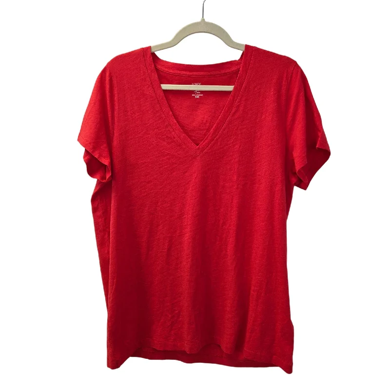 NWT J. Crew Factory Slub Cotton V-Neck T-Shirt Size XXL-- Cozy Warm Stylish