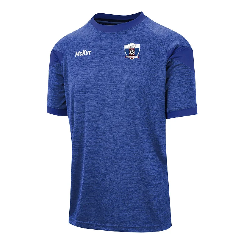 Mc Keever East Meath United FC Core 22 T-Shirt - Adult - Royal-- Solid Print Embellished Mc Keever East Meath United FC Core 22 T-Shirt - Adult - Royal-- Solid Print Embellished