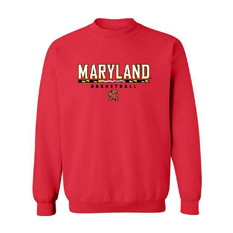 Maryland - NCAA Women's Basketball : Breanna Williams - Classic Shersey Crewneck Sweatshirt Hoodie with Rolled Sleeves Casual Relaxed Maryland - NCAA Women's Basketball : Breanna Williams - Classic Shersey Crewneck Sweatshirt Hoodie with Rolled Sleeves Casual Relaxed
