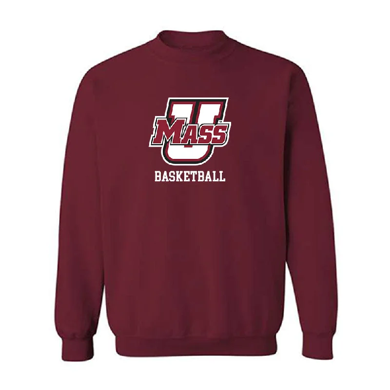 UMass - NCAA Women's Basketball : Megan Olbrys - Fashion Shersey Crewneck Sweatshirt Hoodie with Stripes Bold Sporty UMass - NCAA Women's Basketball : Megan Olbrys - Fashion Shersey Crewneck Sweatshirt Hoodie with Stripes Bold Sporty