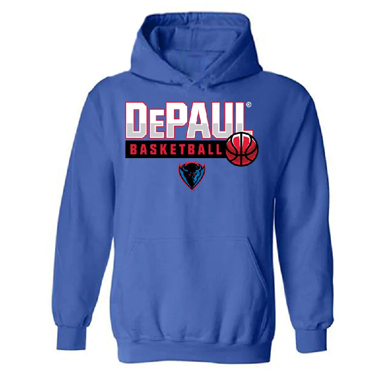 DePaul - NCAA Women's Basketball : Natiah Nelson - Sports Shersey Hooded Sweatshirt Hoodie with Embroidery Detailed Premium DePaul - NCAA Women's Basketball : Natiah Nelson - Sports Shersey Hooded Sweatshirt Hoodie with Embroidery Detailed Premium