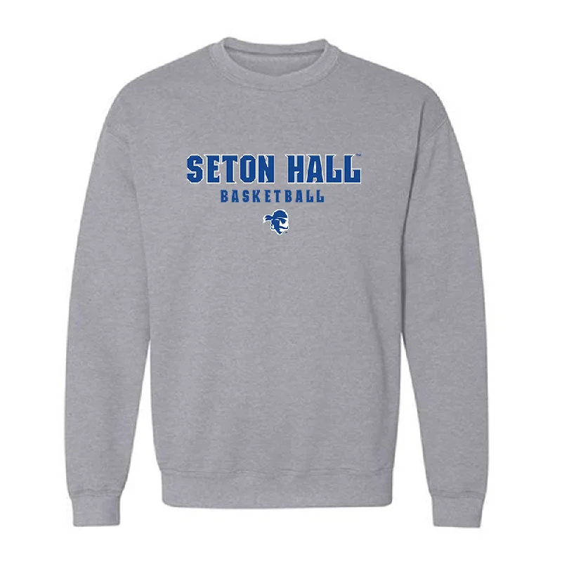 Seton Hall - NCAA Women's Basketball : Kaydan Lawson - Classic Shersey Crewneck Sweatshirt Hoodie with Front Slit Layering Stylish Seton Hall - NCAA Women's Basketball : Kaydan Lawson - Classic Shersey Crewneck Sweatshirt Hoodie with Front Slit Layering Stylish