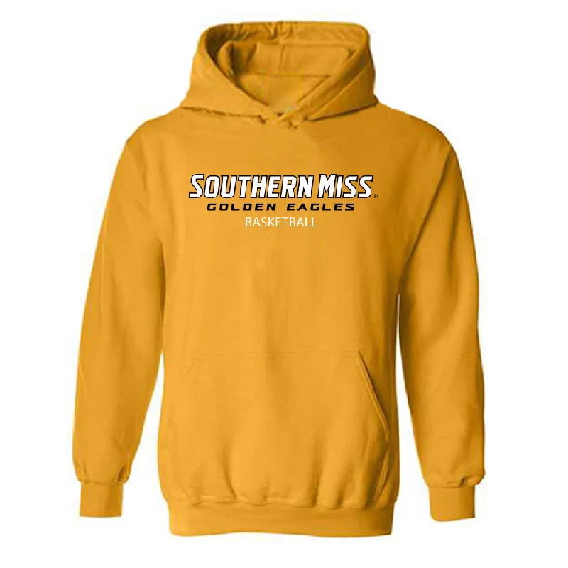 Southern Miss - NCAA Women's Basketball : Ava Shields - Hooded Sweatshirt Hoodie with Elastic Cuffs Stretchable Comfortable