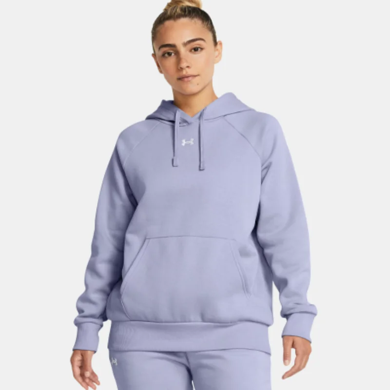 Women's Under Armour Rival Fleece Hoodie Hoodie with Tied Waist Feminine Flattering