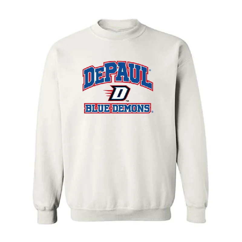 DePaul - NCAA Women's Basketball : Natiah Nelson - Classic Shersey Crewneck Sweatshirt Hoodie with Hem Patch Decorative Personalized DePaul - NCAA Women's Basketball : Natiah Nelson - Classic Shersey Crewneck Sweatshirt Hoodie with Hem Patch Decorative Personalized