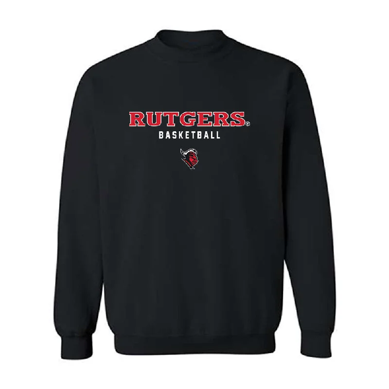 Rutgers - NCAA Women's Basketball : Destiny Adams - Phase 1 Shersey Crewneck Sweatshirt Hoodie with Raglan Sleeves Sporty Comfortable Rutgers - NCAA Women's Basketball : Destiny Adams - Phase 1 Shersey Crewneck Sweatshirt Hoodie with Raglan Sleeves Sporty Comfortable