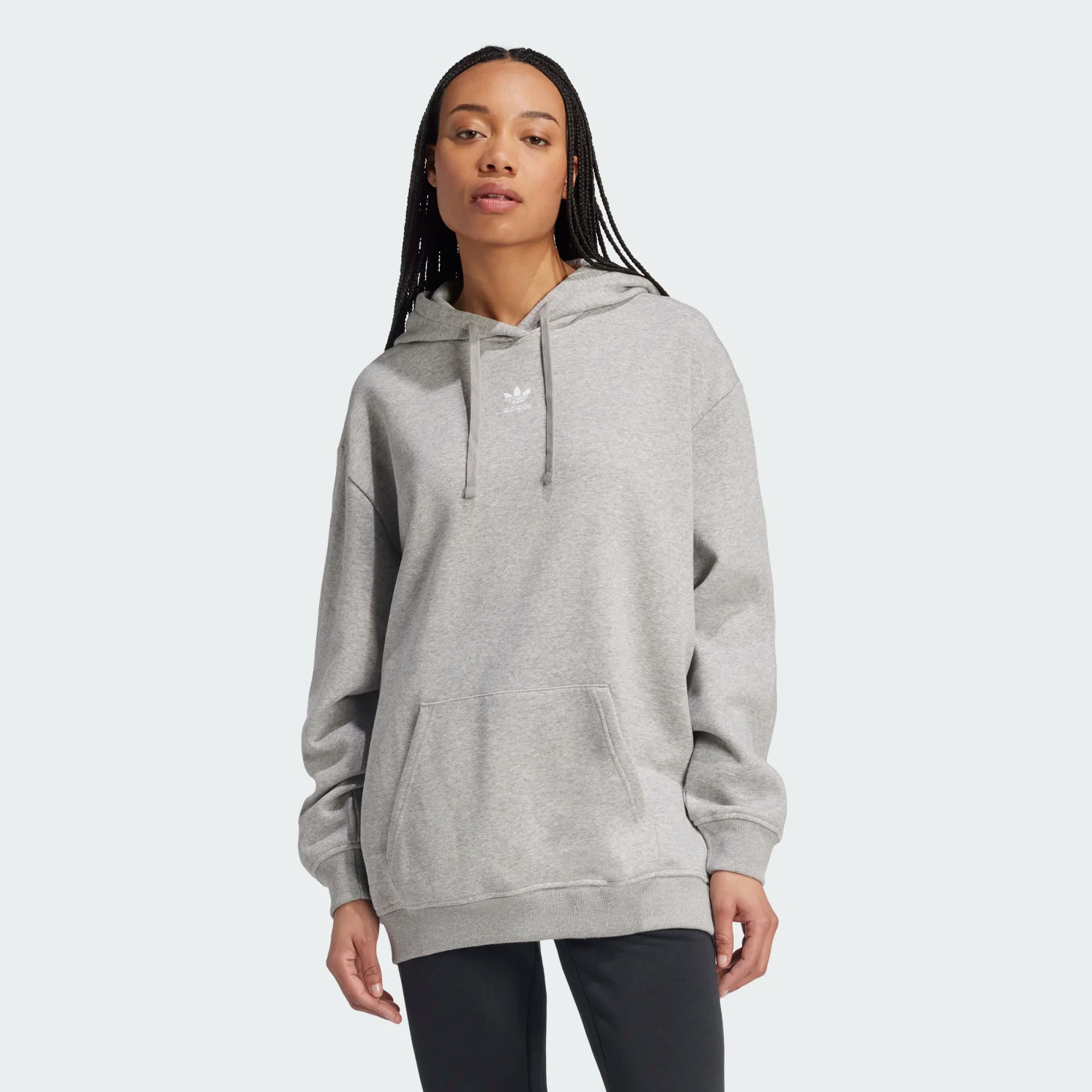 Women's Adidas Essentials Oversized Fleece Hoodie Hoodie with Slim Fit Tailored Modern Women's Adidas Essentials Oversized Fleece Hoodie Hoodie with Slim Fit Tailored Modern