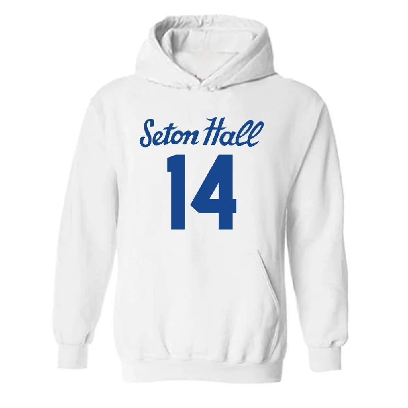 Seton Hall - NCAA Women's Basketball : Kaydan Lawson - Classic Shersey Hooded Sweatshirt Hoodie with Pocket Utility Practical Seton Hall - NCAA Women's Basketball : Kaydan Lawson - Classic Shersey Hooded Sweatshirt Hoodie with Pocket Utility Practical