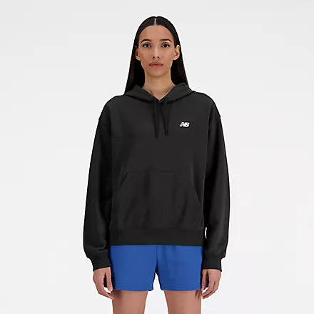 Women's New Balance Sport Essentials Fleece Hoodie Hoodie with Drop Shoulder Relaxed Streetwear Women's New Balance Sport Essentials Fleece Hoodie Hoodie with Drop Shoulder Relaxed Streetwear