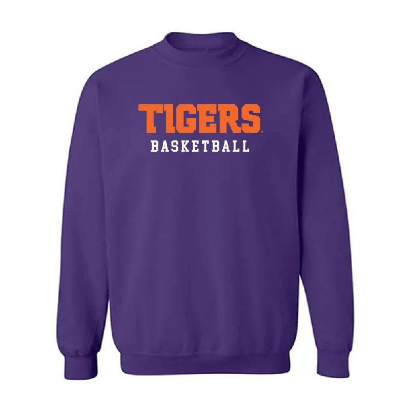 Clemson - NCAA Women's Basketball : Hannah Kohn - Classic Shersey Crewneck Sweatshirt Hoodie with Contrast Stitching Detailed Premium