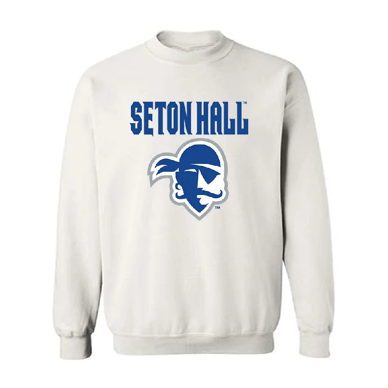 Seton Hall - NCAA Women's Basketball : Kaydan Lawson - Fashion Shersey Crewneck Sweatshirt Hoodie with Hood Adjustable Protection Seton Hall - NCAA Women's Basketball : Kaydan Lawson - Fashion Shersey Crewneck Sweatshirt Hoodie with Hood Adjustable Protection