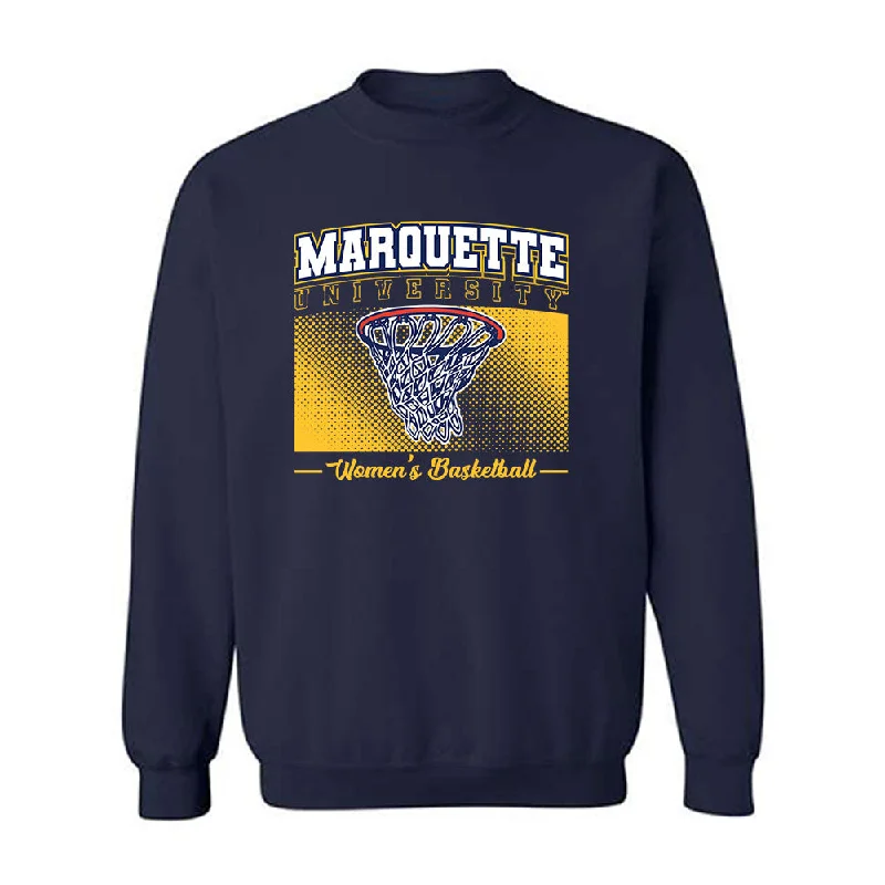 Marquette - NCAA Women's Basketball : Jaidynn Mason - Sports Shersey Crewneck Sweatshirt Hoodie with Typography Text Message Marquette - NCAA Women's Basketball : Jaidynn Mason - Sports Shersey Crewneck Sweatshirt Hoodie with Typography Text Message