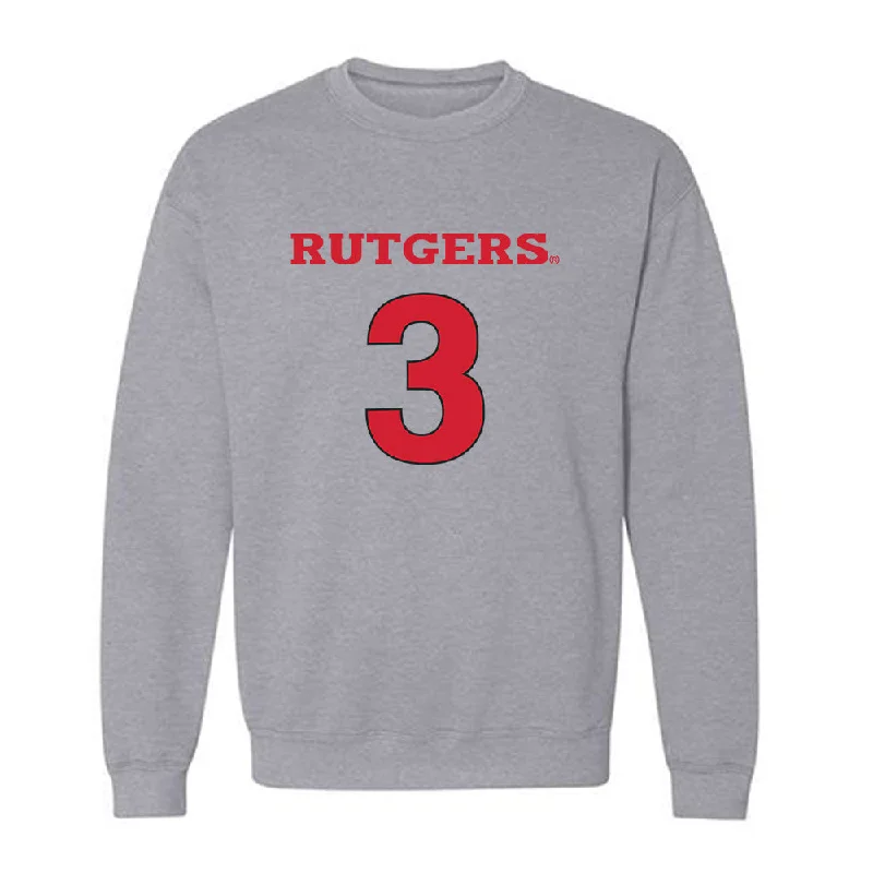 Rutgers - NCAA Women's Basketball : Mya Petticord - Sports Shersey Crewneck Sweatshirt Hoodie Jacket Zipper Layering Rutgers - NCAA Women's Basketball : Mya Petticord - Sports Shersey Crewneck Sweatshirt Hoodie Jacket Zipper Layering