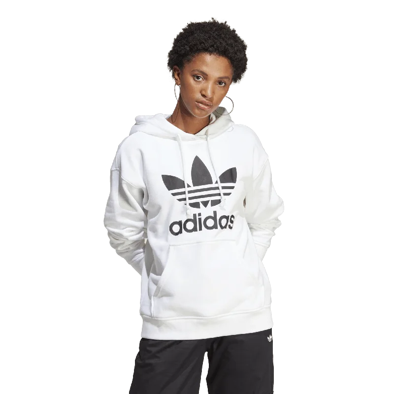 Women's Originals Adidas Adiclor Trfoil Hoodie Hoodie with Reflective Safety Nightwear Women's Originals Adidas Adiclor Trfoil Hoodie Hoodie with Reflective Safety Nightwear