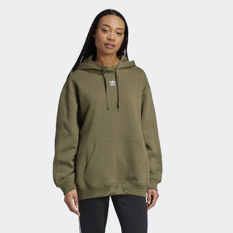 Women's Adidas Essentials Oversized Fleece Hoodie Hoodie with Drop Shoulder Relaxed Streetwear Women's Adidas Essentials Oversized Fleece Hoodie Hoodie with Drop Shoulder Relaxed Streetwear
