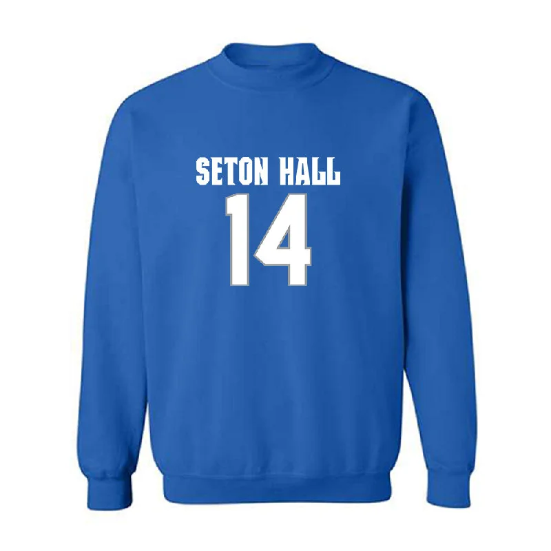 Seton Hall - NCAA Women's Basketball : Kaydan Lawson - Classic Shersey Crewneck Sweatshirt Hoodie with Pattern Geometric Abstract Seton Hall - NCAA Women's Basketball : Kaydan Lawson - Classic Shersey Crewneck Sweatshirt Hoodie with Pattern Geometric Abstract