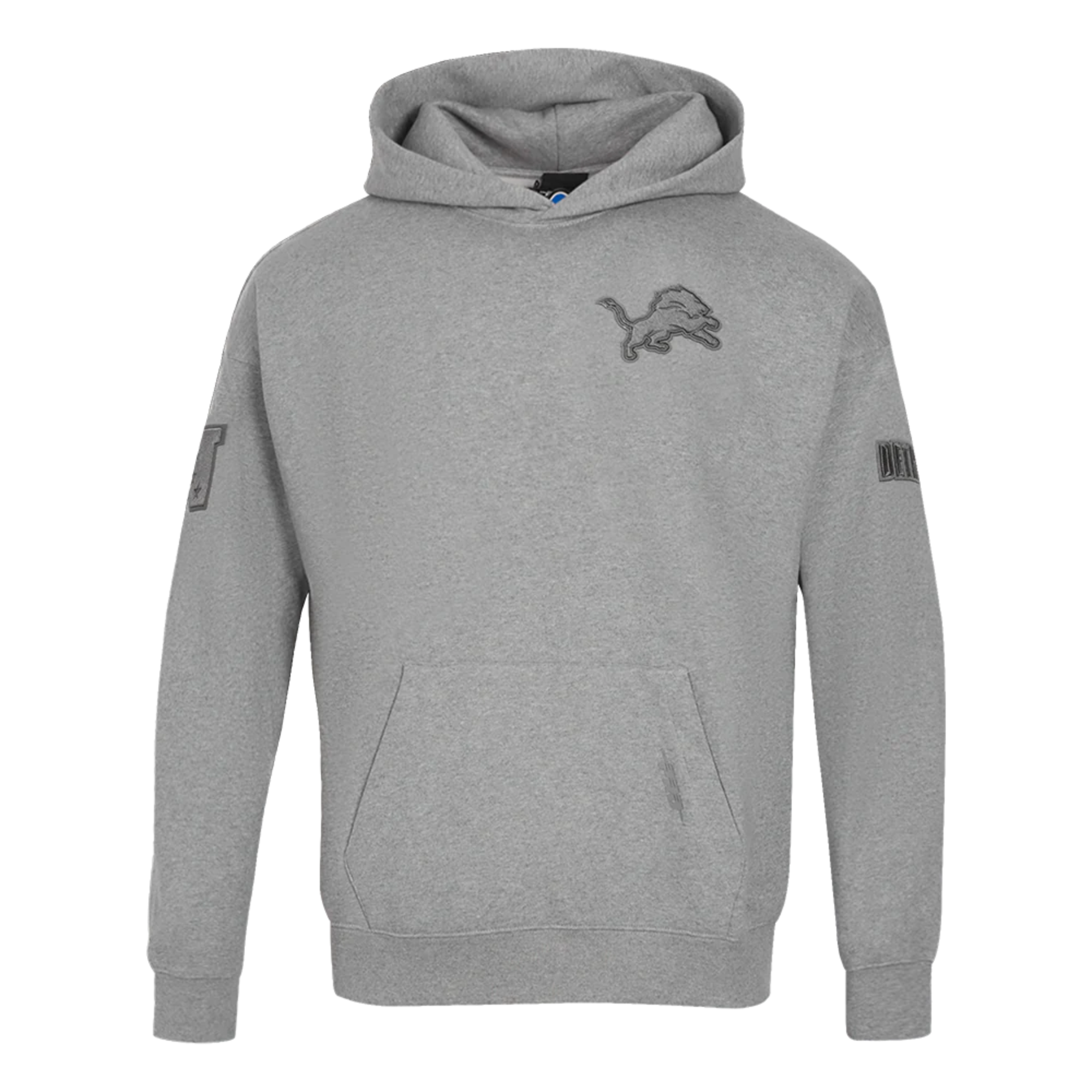 Men's Pro Standard NFL Detroit Lions Neutral Drop Shoulder PO Hoodie Hooded Sweatshirt Casual Wear Street Style Men's Pro Standard NFL Detroit Lions Neutral Drop Shoulder PO Hoodie Hooded Sweatshirt Casual Wear Street Style