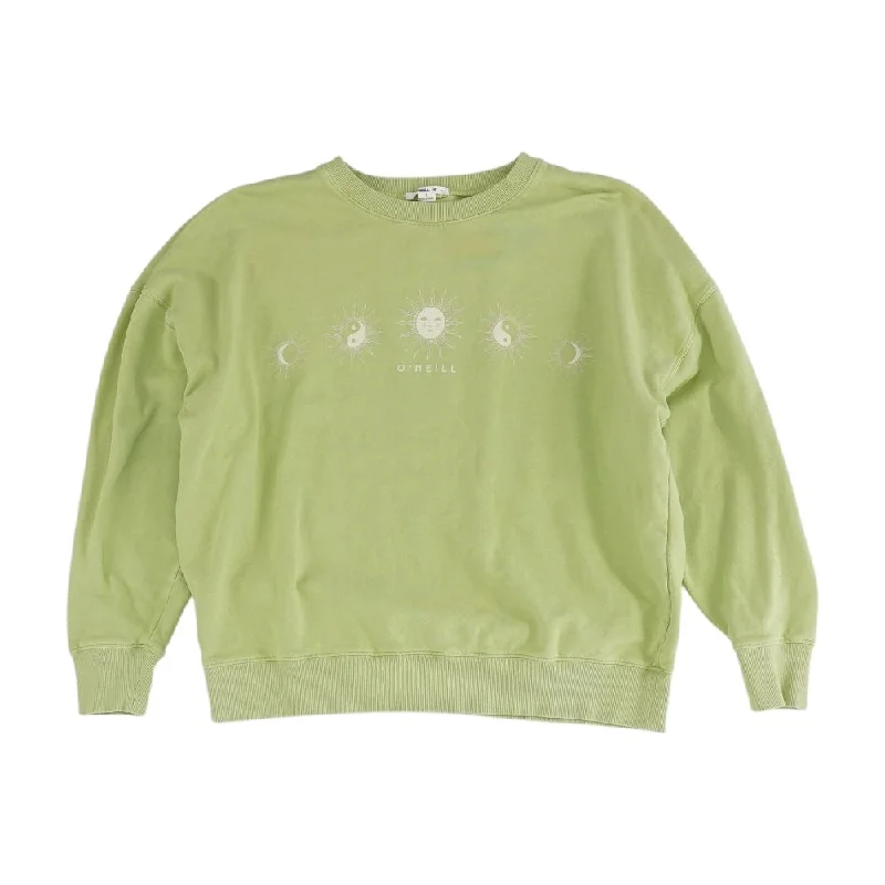 Green Solid Sweatshirt Hoodie with Elastic Waist Stretchable Comfortable