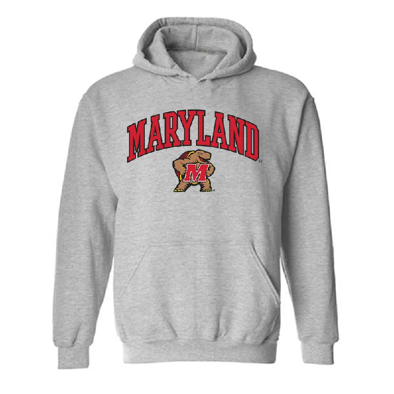 Maryland - NCAA Women's Basketball : Breanna Williams - Classic Shersey Hooded Sweatshirt Hoodie with Camouflage Military Edgy Maryland - NCAA Women's Basketball : Breanna Williams - Classic Shersey Hooded Sweatshirt Hoodie with Camouflage Military Edgy