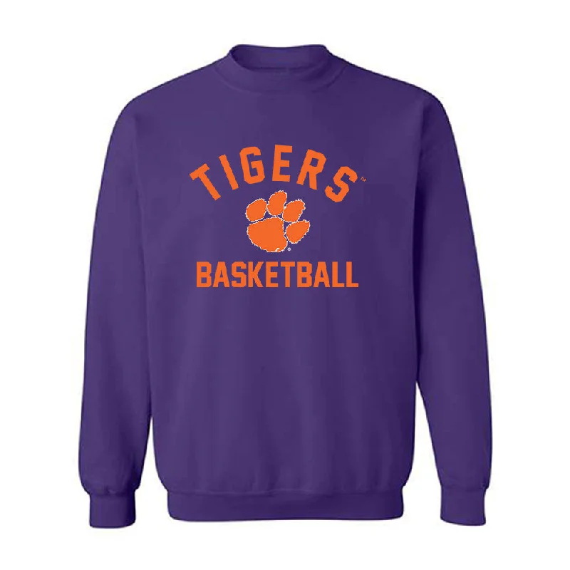 Clemson - NCAA Women's Basketball : Hannah Kohn - Classic Shersey Crewneck Sweatshirt Hoodie with Raglan Sleeves Sporty Comfortable
