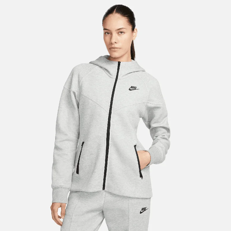 Women's Nike Sportswear Tech Fleece Windrunner Full-Zip Hoodie Hoodie with Hem Patch Decorative Personalized Women's Nike Sportswear Tech Fleece Windrunner Full-Zip Hoodie Hoodie with Hem Patch Decorative Personalized