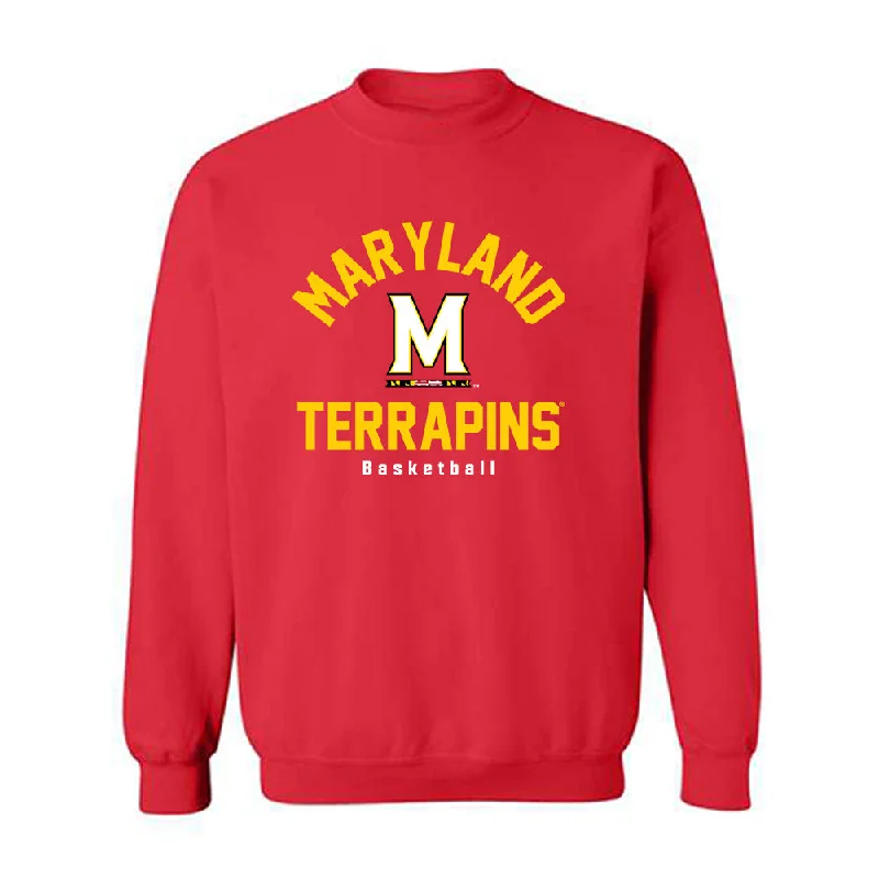Maryland - NCAA Women's Basketball : Breanna Williams - Classic Shersey Crewneck Sweatshirt Hoodie with Batwing Sleeves Loose Dramatic Maryland - NCAA Women's Basketball : Breanna Williams - Classic Shersey Crewneck Sweatshirt Hoodie with Batwing Sleeves Loose Dramatic