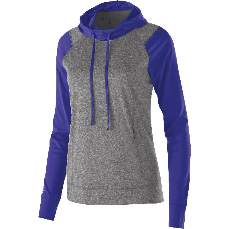 GRAPHITE HEATHER/PURPLE