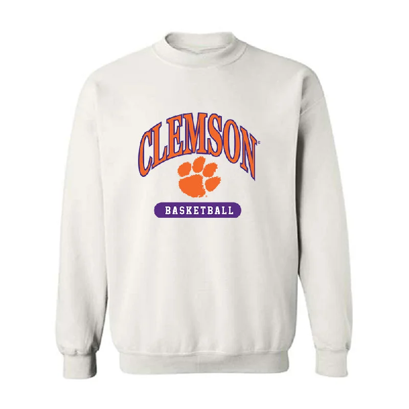Clemson - NCAA Women's Basketball : Hannah Kohn - Classic Shersey Crewneck Sweatshirt Hoodie with Elastic Waist Stretchable Comfortable