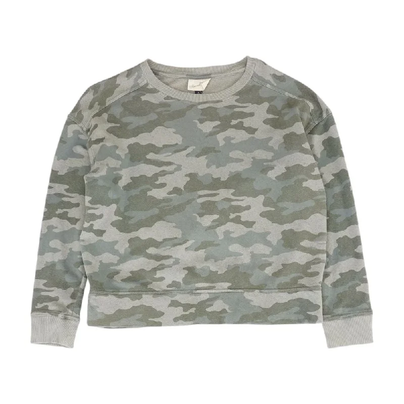Green Camo Sweatshirt Hoodie Sweatshirt Pullover