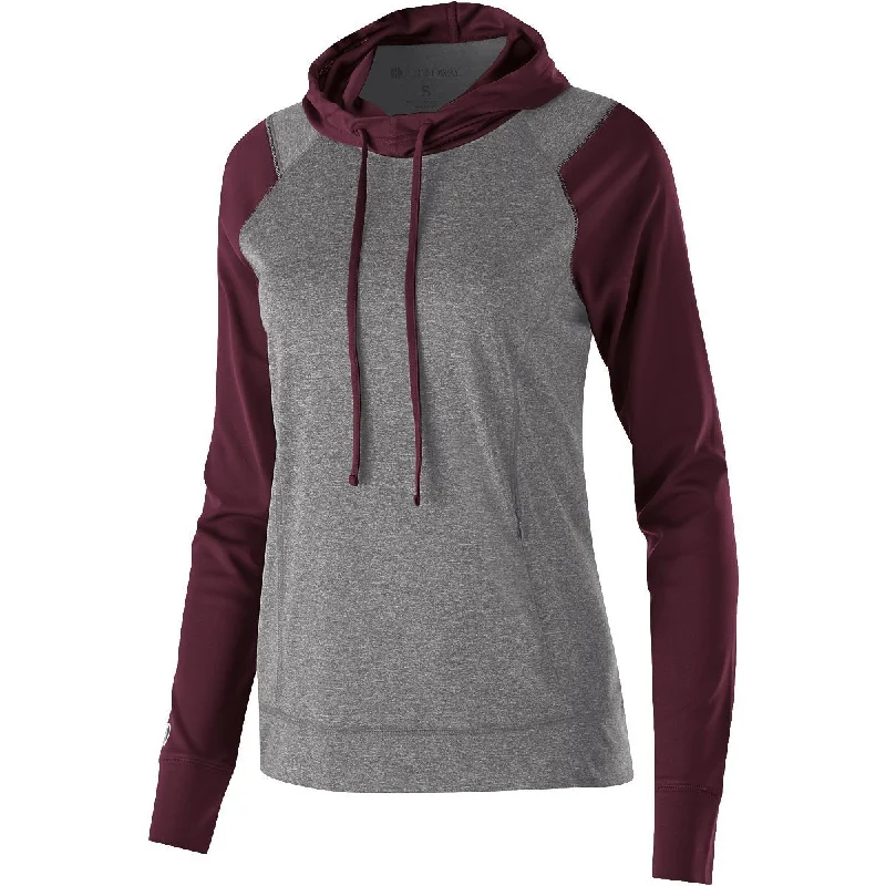 GRAPHITE HEATHER/MAROON