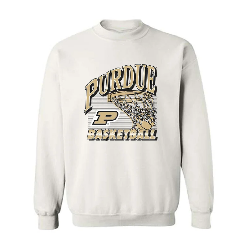 Purdue - NCAA Women's Basketball : Kendall Puryear - Crewneck Sweatshirt Hoodie with Bell Sleeves Flared Feminine Purdue - NCAA Women's Basketball : Kendall Puryear - Crewneck Sweatshirt Hoodie with Bell Sleeves Flared Feminine