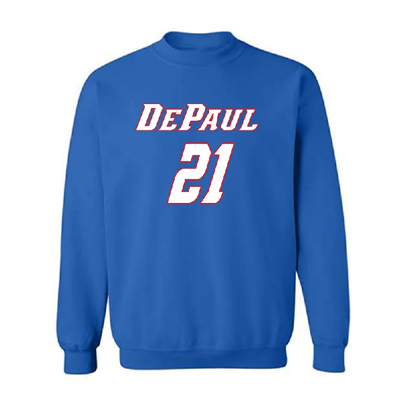 DePaul - NCAA Women's Basketball : Natiah Nelson - Classic Shersey Crewneck Sweatshirt Hoodie Crop Top Short Trendy DePaul - NCAA Women's Basketball : Natiah Nelson - Classic Shersey Crewneck Sweatshirt Hoodie Crop Top Short Trendy