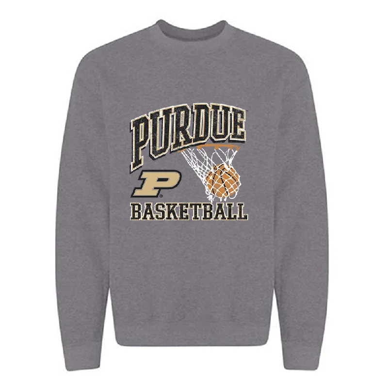 Purdue - NCAA Women's Basketball : Kendall Puryear - Crewneck Sweatshirt Hoodie with Velcro Closure Adjustable Secure Purdue - NCAA Women's Basketball : Kendall Puryear - Crewneck Sweatshirt Hoodie with Velcro Closure Adjustable Secure
