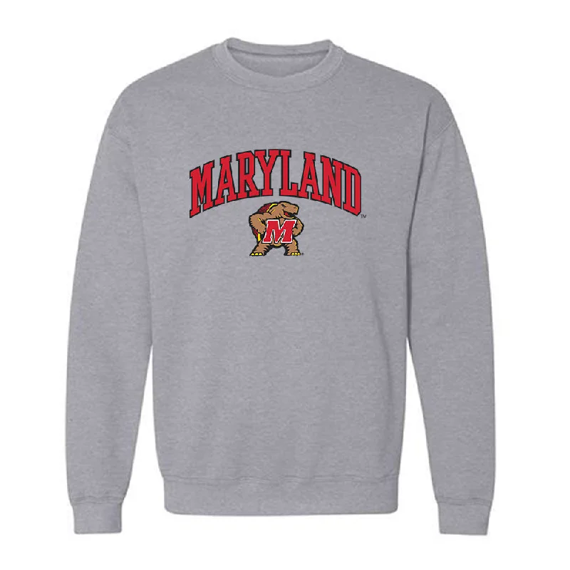 Maryland - NCAA Women's Basketball : Breanna Williams - Classic Shersey Crewneck Sweatshirt Hoodie with Distressed Vintage Worn Maryland - NCAA Women's Basketball : Breanna Williams - Classic Shersey Crewneck Sweatshirt Hoodie with Distressed Vintage Worn