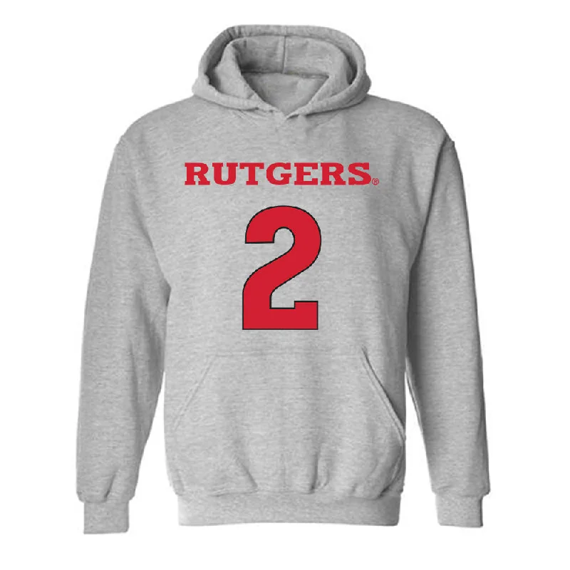 Rutgers - NCAA Women's Basketball : Lisa Thompson - Sports Shersey Hooded Sweatshirt Hoodie with Strings Custom Fit Adjustable Rutgers - NCAA Women's Basketball : Lisa Thompson - Sports Shersey Hooded Sweatshirt Hoodie with Strings Custom Fit Adjustable