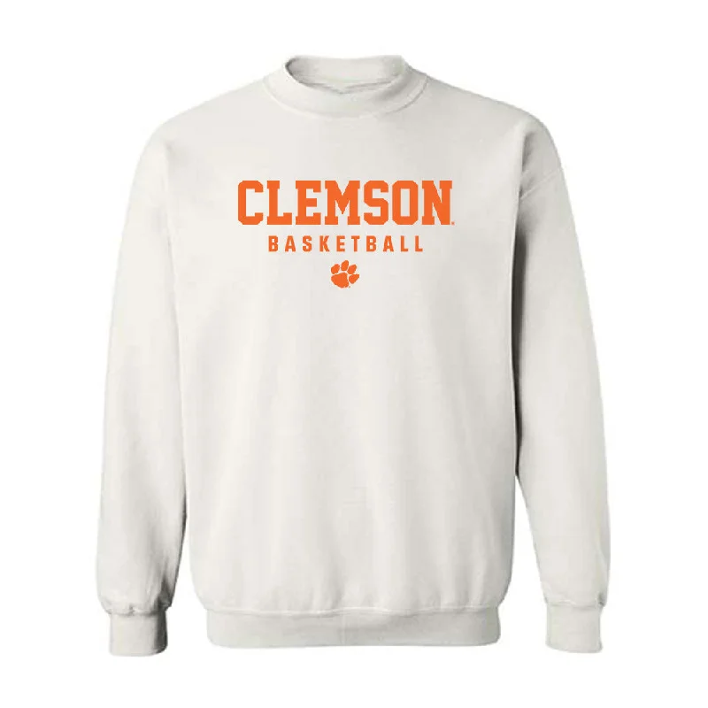 Clemson - NCAA Women's Basketball : Hannah Kohn - Classic Shersey Crewneck Sweatshirt Hoodie with Raw Hem Edgy Unfinished