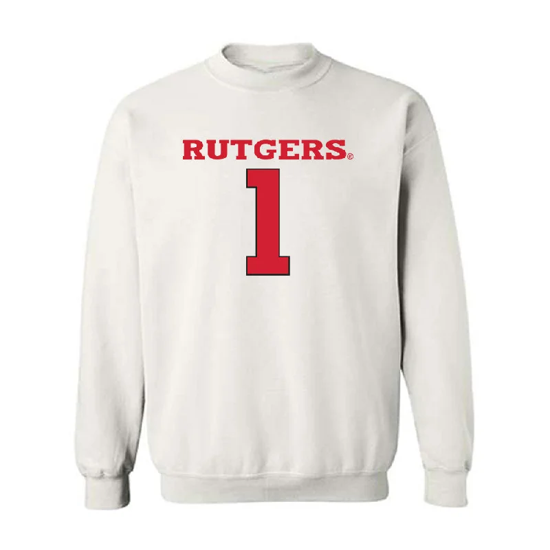 Rutgers - NCAA Women's Basketball : Destiny Adams - Sport Shersey Crewneck Sweatshirt Hoodie with Magnetic Closure Innovative Modern Rutgers - NCAA Women's Basketball : Destiny Adams - Sport Shersey Crewneck Sweatshirt Hoodie with Magnetic Closure Innovative Modern