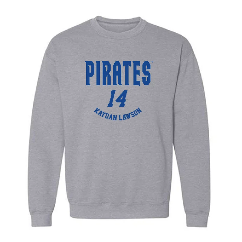 Seton Hall - NCAA Women's Basketball : Kaydan Lawson - Fashion Shersey Crewneck Sweatshirt Hoodie with Monochrome Minimalist Simple Seton Hall - NCAA Women's Basketball : Kaydan Lawson - Fashion Shersey Crewneck Sweatshirt Hoodie with Monochrome Minimalist Simple
