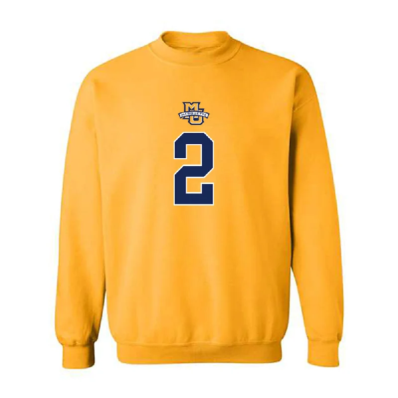 Marquette - NCAA Women's Basketball : Jaidynn Mason - Sports Shersey Crewneck Sweatshirt Hoodie with Puffed Sleeves Voluminous Trendy Marquette - NCAA Women's Basketball : Jaidynn Mason - Sports Shersey Crewneck Sweatshirt Hoodie with Puffed Sleeves Voluminous Trendy
