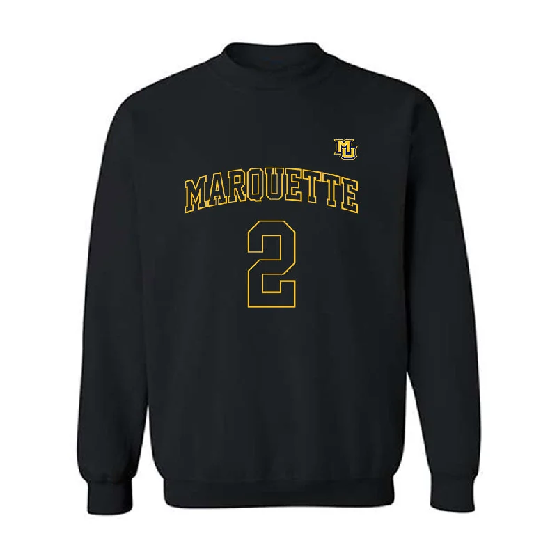 Marquette - NCAA Women's Basketball : Jaidynn Mason - Replica Shersey Crewneck Sweatshirt Hoodie with Gradient Ombre Colorful Marquette - NCAA Women's Basketball : Jaidynn Mason - Replica Shersey Crewneck Sweatshirt Hoodie with Gradient Ombre Colorful