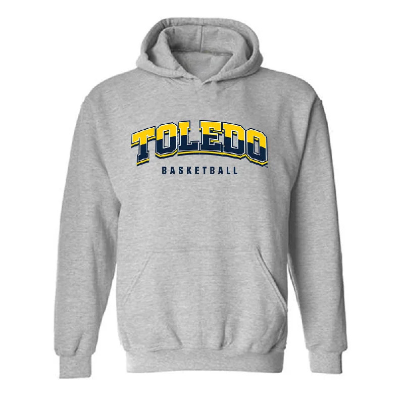 Toledo - NCAA Women's Basketball : Jessica Cook - Hooded Sweatshirt Hoodie with Tied Waist Feminine Flattering