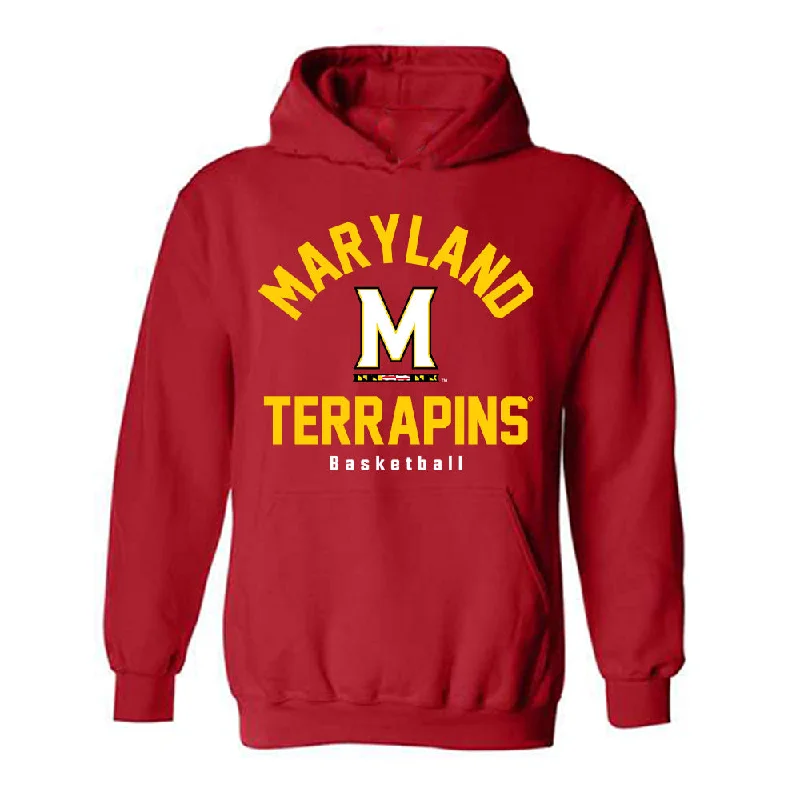 Maryland - NCAA Women's Basketball : Breanna Williams - Classic Shersey Hooded Sweatshirt Hoodie with Toggle Buttons Decorative Unique Maryland - NCAA Women's Basketball : Breanna Williams - Classic Shersey Hooded Sweatshirt Hoodie with Toggle Buttons Decorative Unique