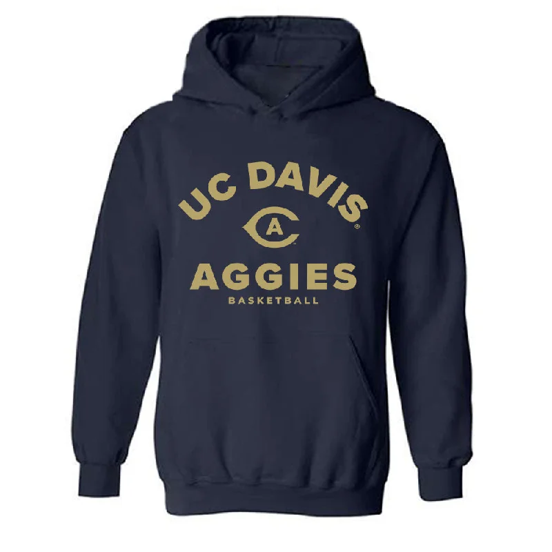UC Davis - NCAA Women's Basketball : Victoria Baker - Classic Shersey Hooded Sweatshirt Hoodie Jacket Zipper Layering UC Davis - NCAA Women's Basketball : Victoria Baker - Classic Shersey Hooded Sweatshirt Hoodie Jacket Zipper Layering