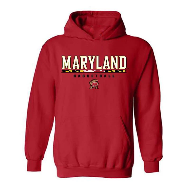 Maryland - NCAA Women's Basketball : Breanna Williams - Classic Shersey Hooded Sweatshirt Hoodie with Crew Neck Simple Timeless Maryland - NCAA Women's Basketball : Breanna Williams - Classic Shersey Hooded Sweatshirt Hoodie with Crew Neck Simple Timeless