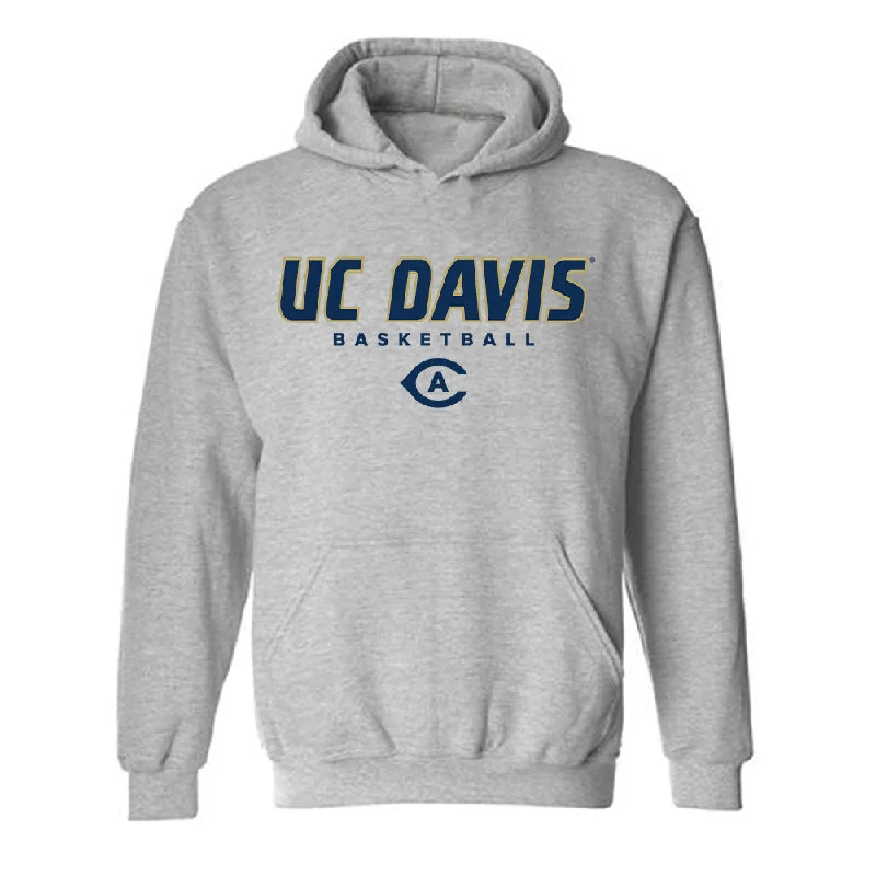 UC Davis - NCAA Women's Basketball : Victoria Baker - Classic Shersey Hooded Sweatshirt Hoodie Sweatshirt Pullover UC Davis - NCAA Women's Basketball : Victoria Baker - Classic Shersey Hooded Sweatshirt Hoodie Sweatshirt Pullover